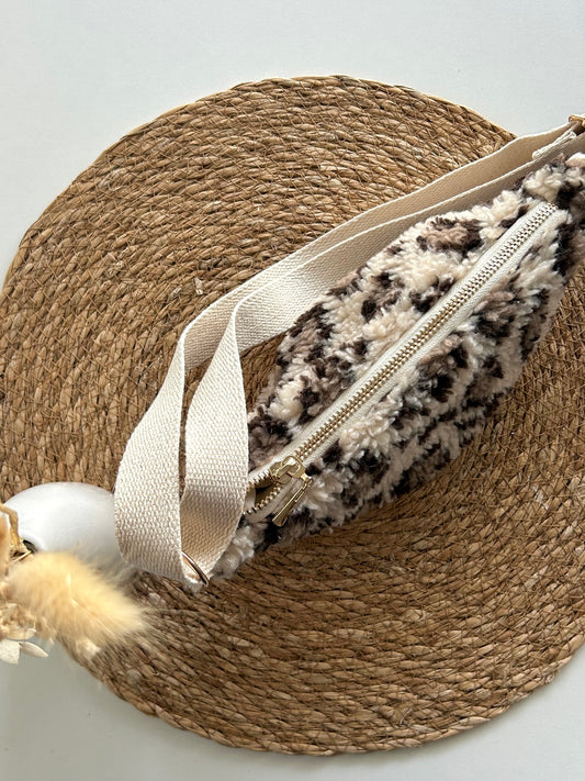 Banane enfant sherpa léopard