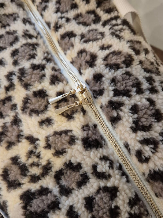 Sac à langer sherpa léopard