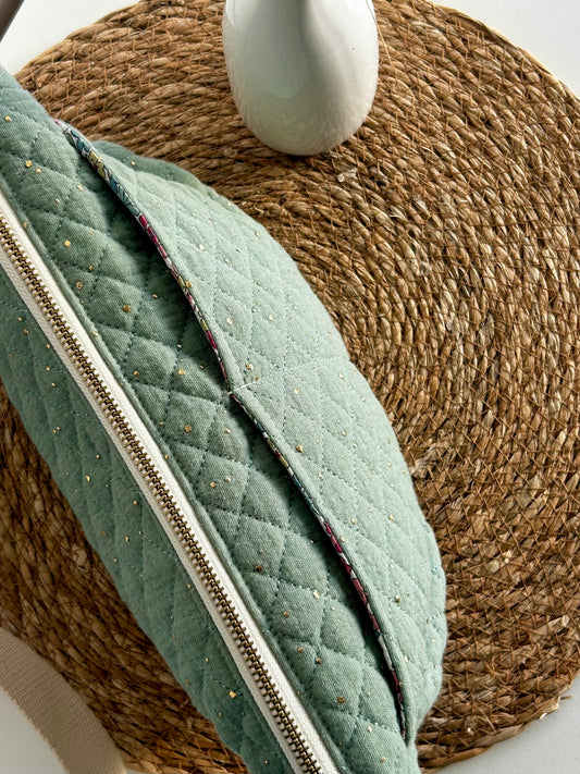 Banane verte à paillettes