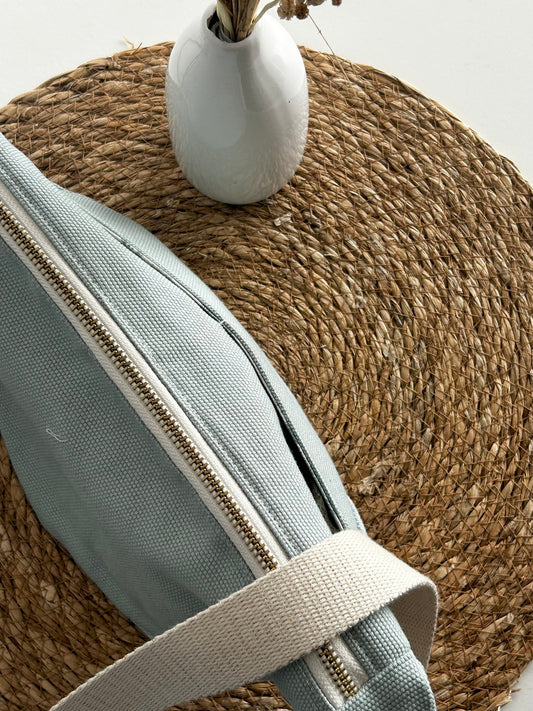 Banane coton natté vert d’eau