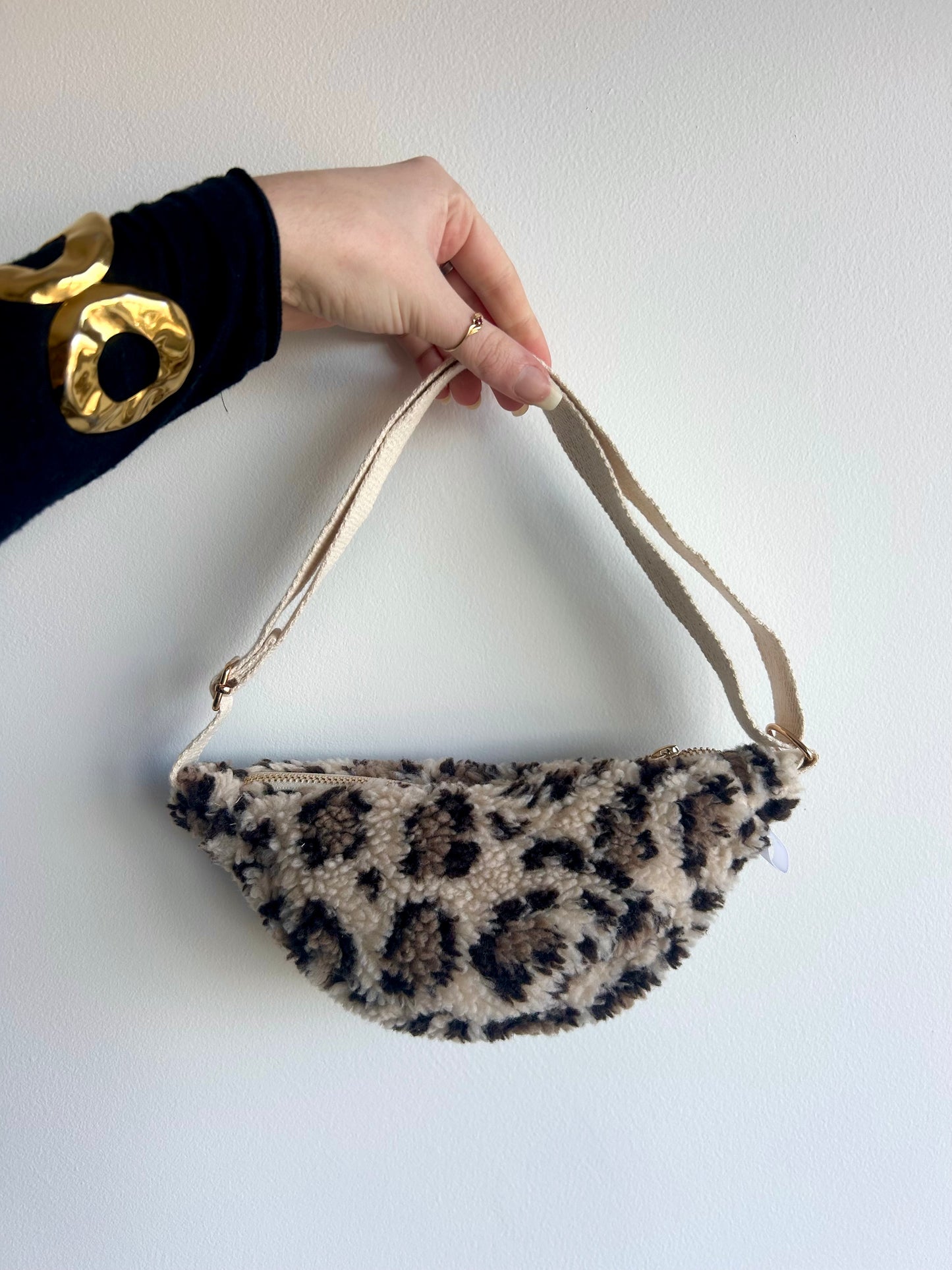 Banane enfant sherpa léopard