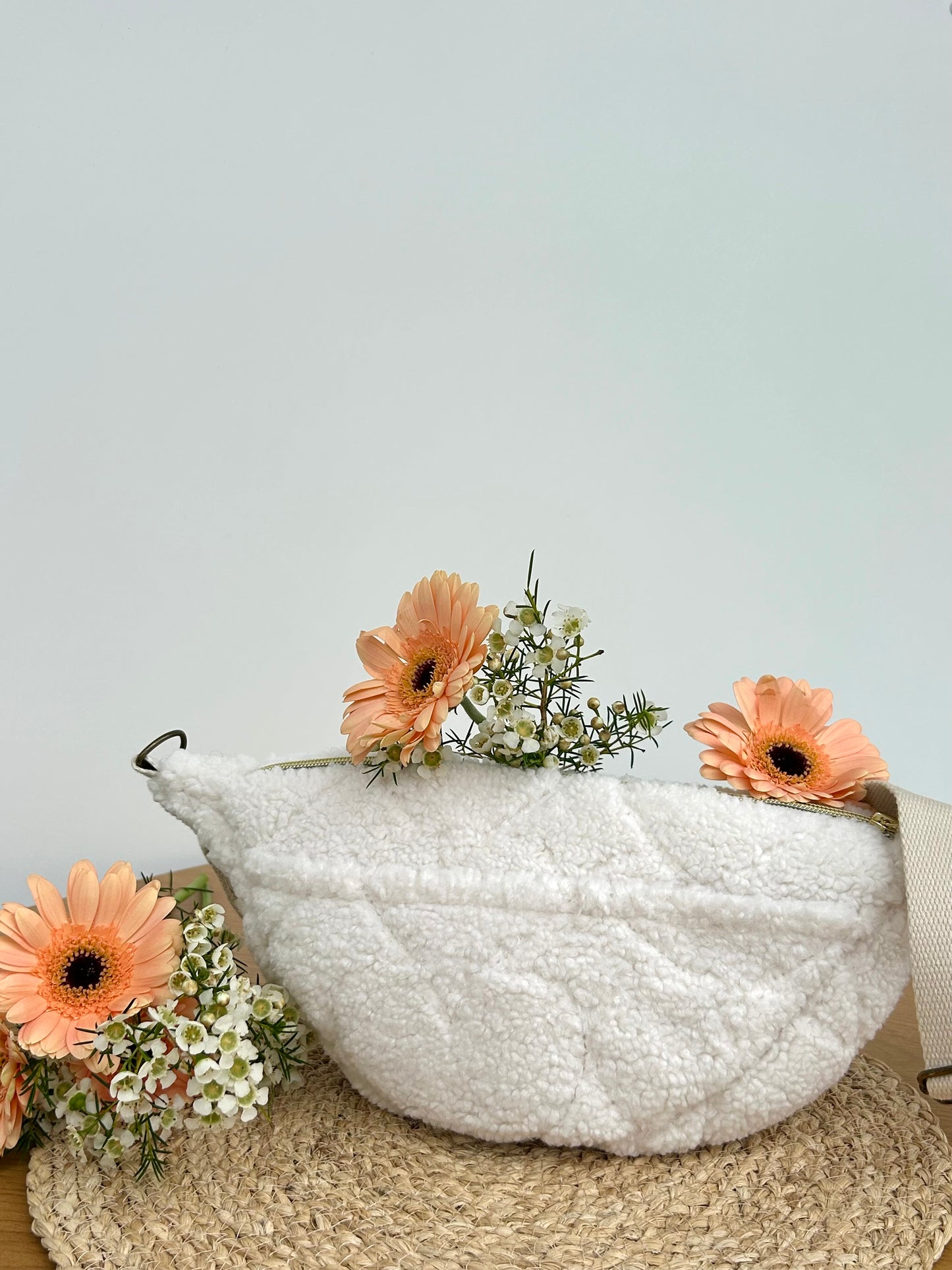 Banane sherpa à imprimés cœurs