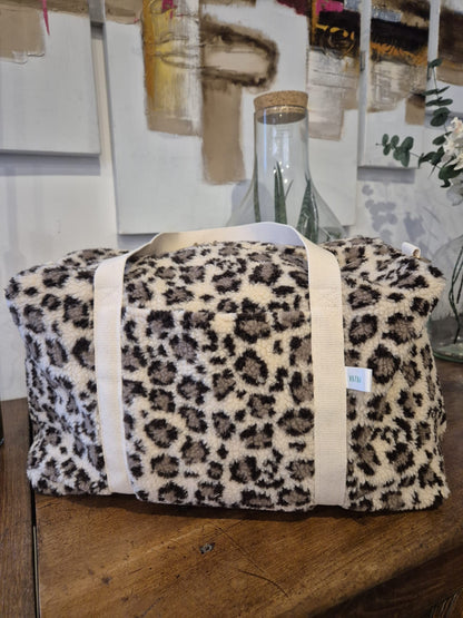 Sac à langer sherpa léopard