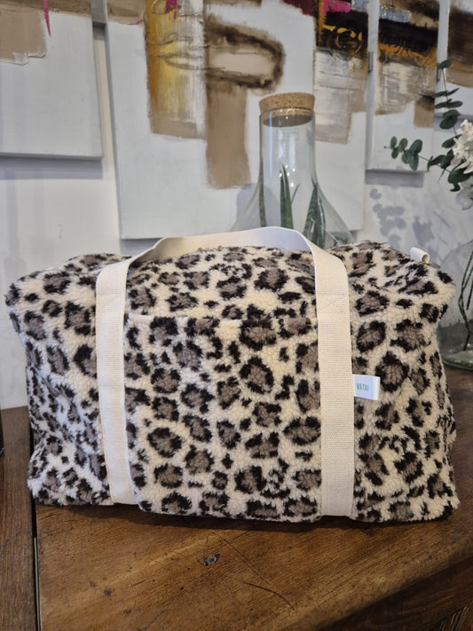 Sac à langer sherpa léopard