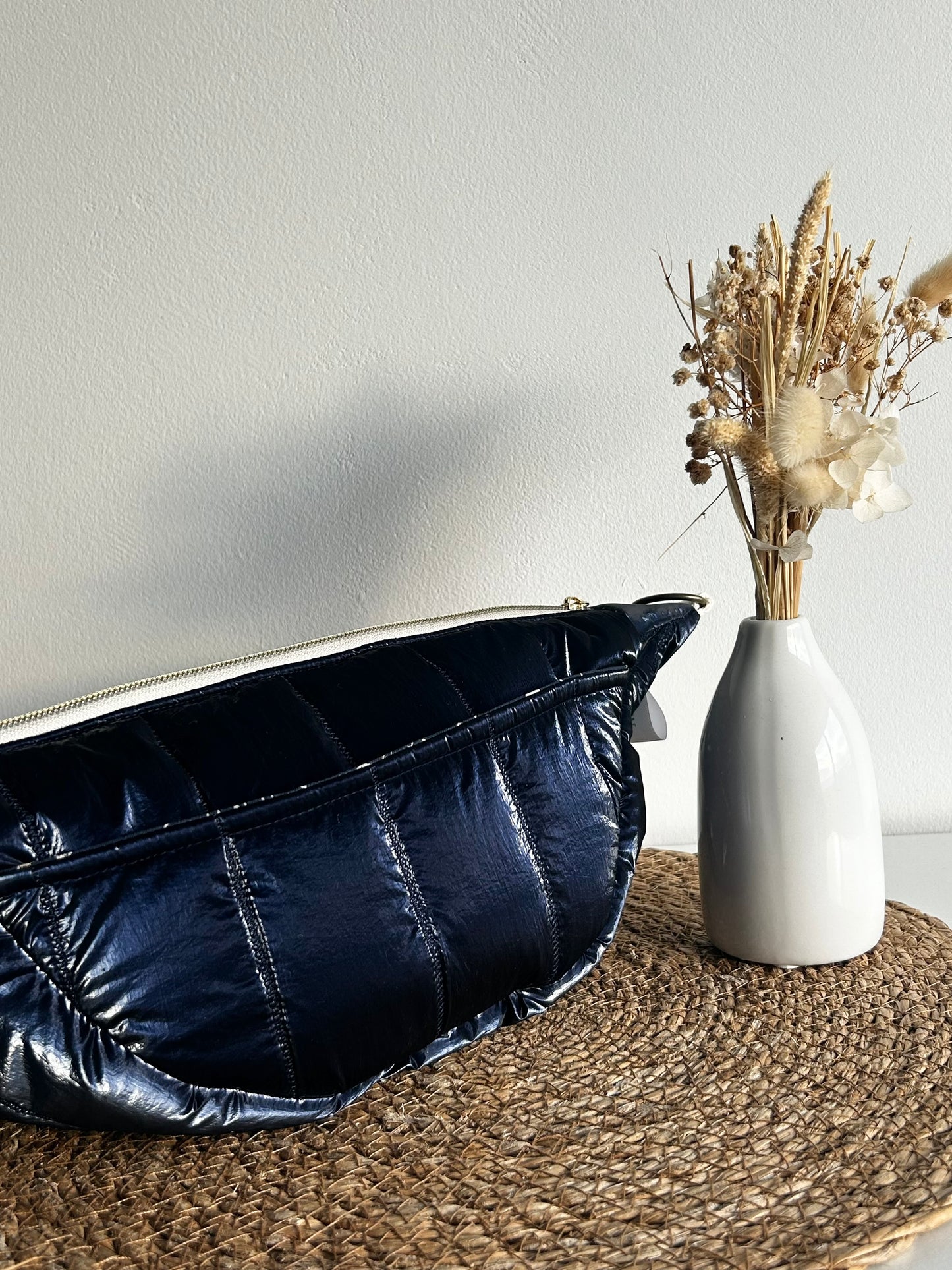 Banane matelassée bleue