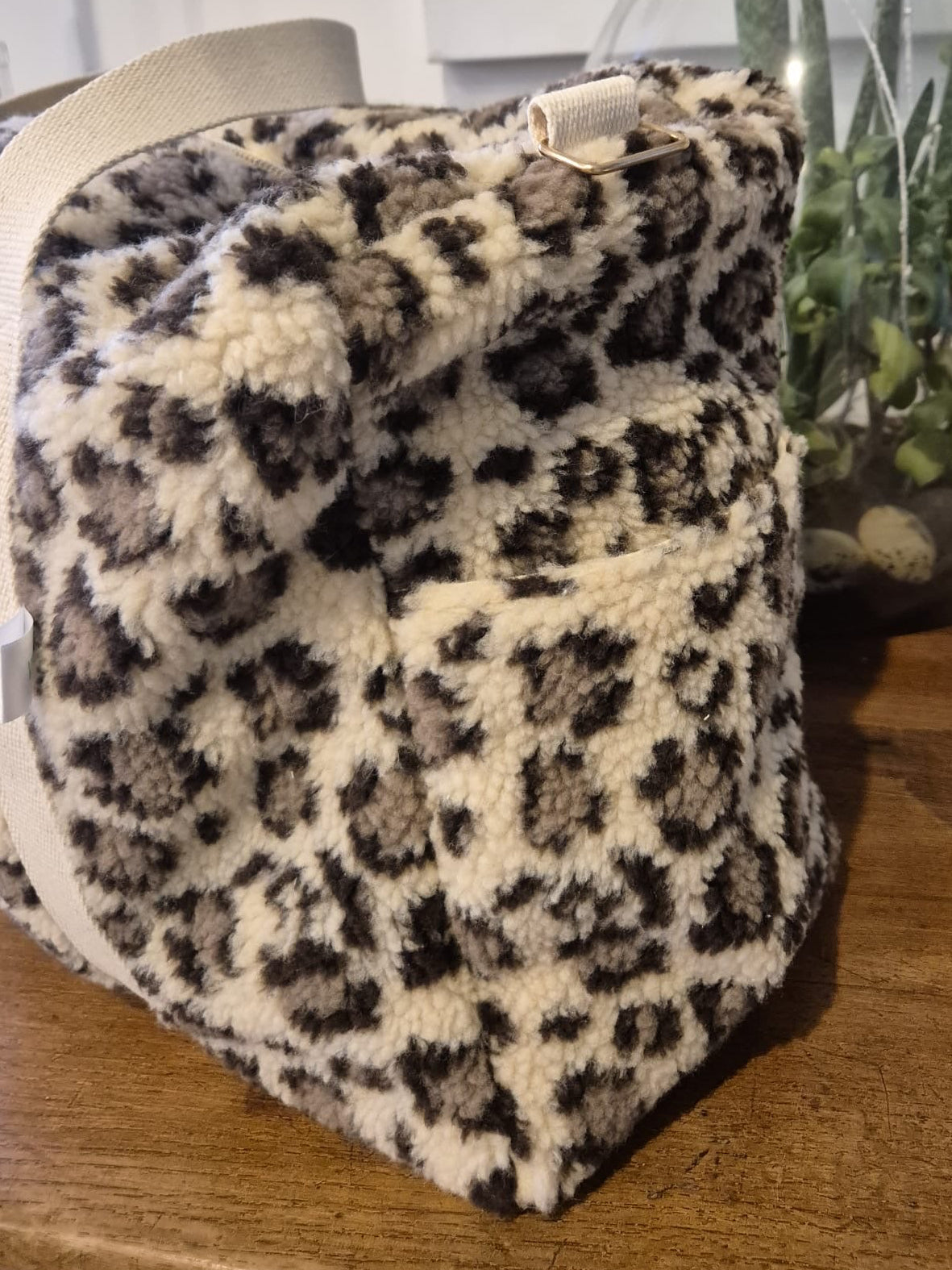 Sac à langer sherpa léopard