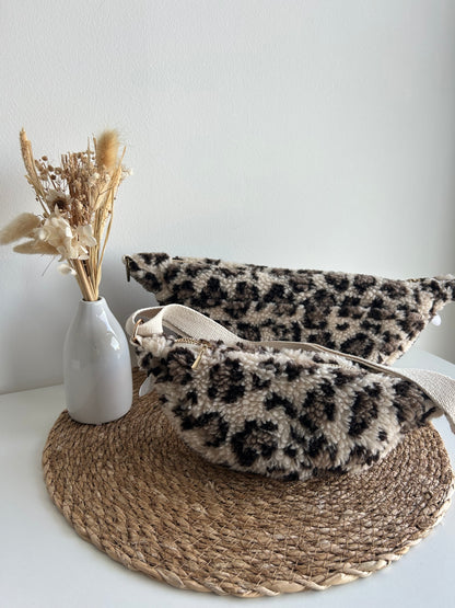 Banane enfant sherpa léopard